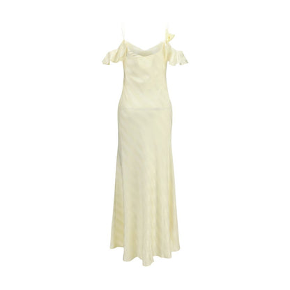 Self-Portrait Bicolor Polyester Casual Dress