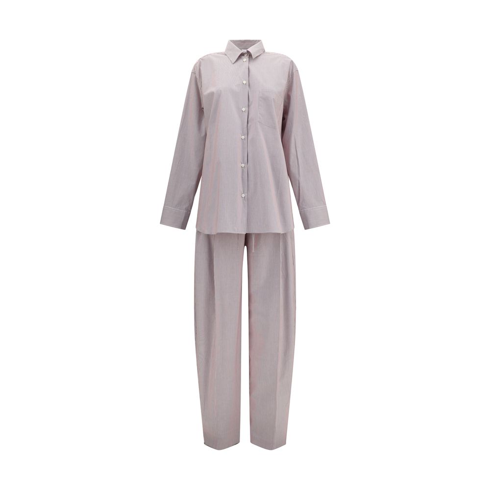 Andamane Multicolor Cotton Casual Pants Set