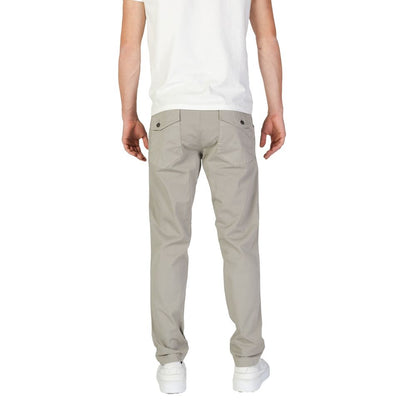 Refrigiwear Gray Cotton Casual Pants for Men