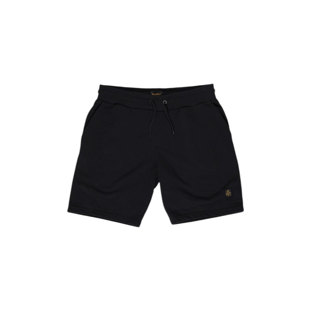 Refrigiwear Men's Black Cotton Bermuda Shorts