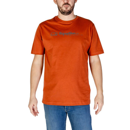 Refrigiwear Red Cotton Sportswear Men's T-Shirt