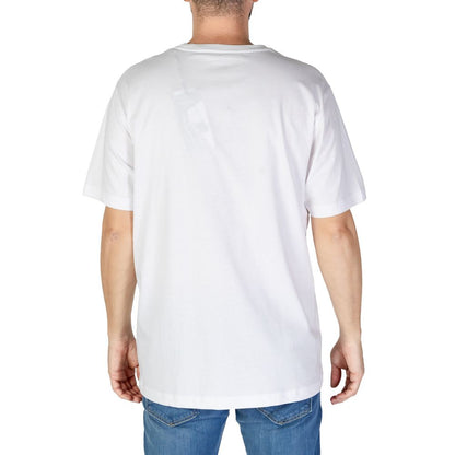 Refrigiwear White Cotton Sportswear Men's T-Shirt