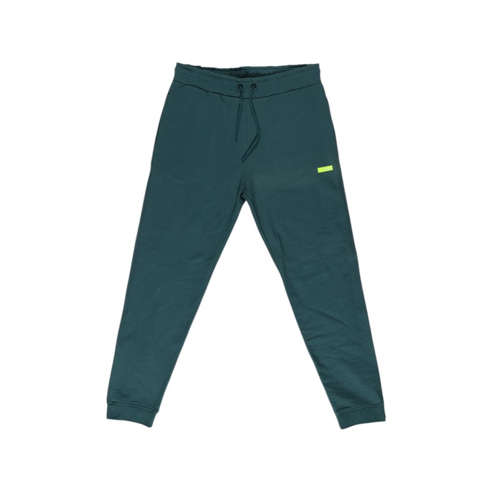 Refrigiwear Black Cotton Joggers for Men
