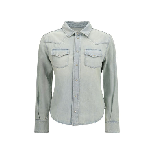 Jacob Cohen Blue Denim Shirt - The Western Shirt