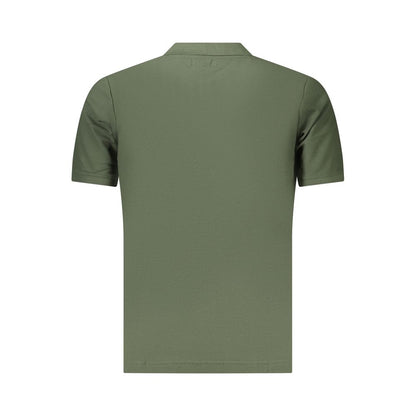U.S. Grand Polo Green Cotton Men's Polo Shirt