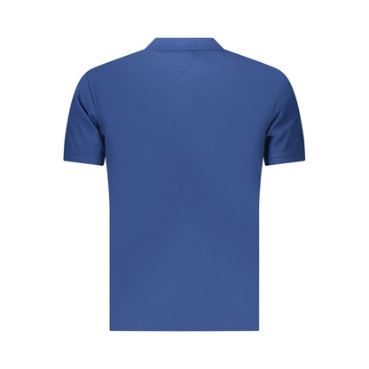U.S. Grand Polo Blue Cotton Mens Polo