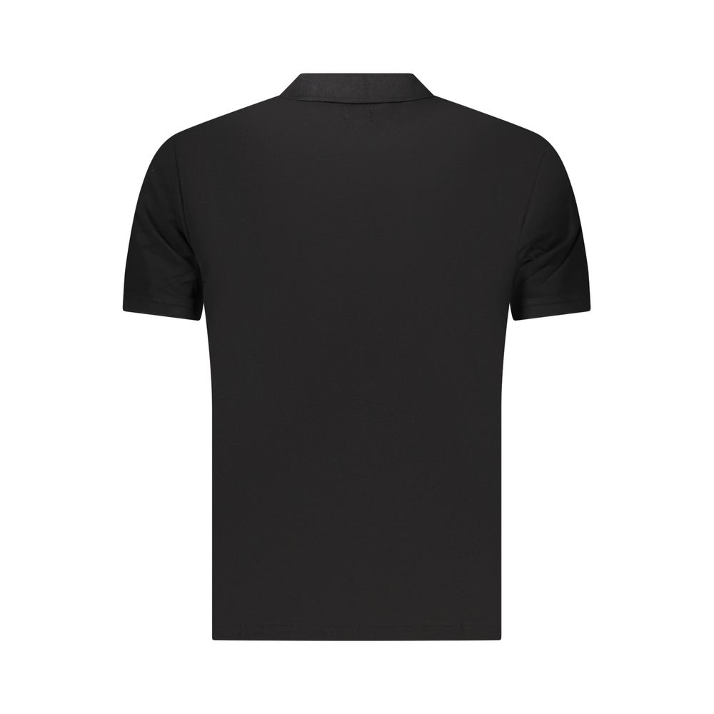 U.S. Grand Polo Black Cotton Men's Polo Shirt