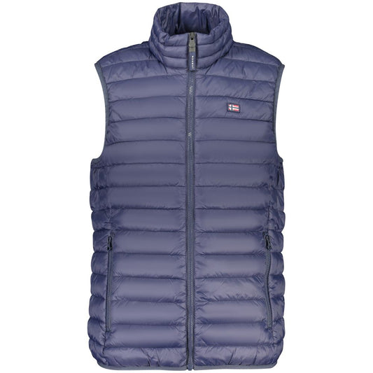 Norway 1963 Blue Polyester Sleeveless Jacket
