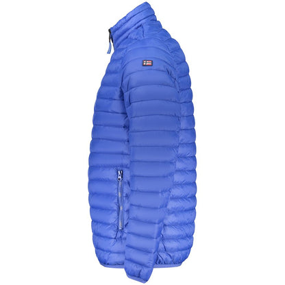 Norway 1963 Blue Polyamide Shell Jacket