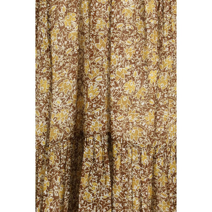 Marant Étoile Bicolor Cotton Sichellia Dress