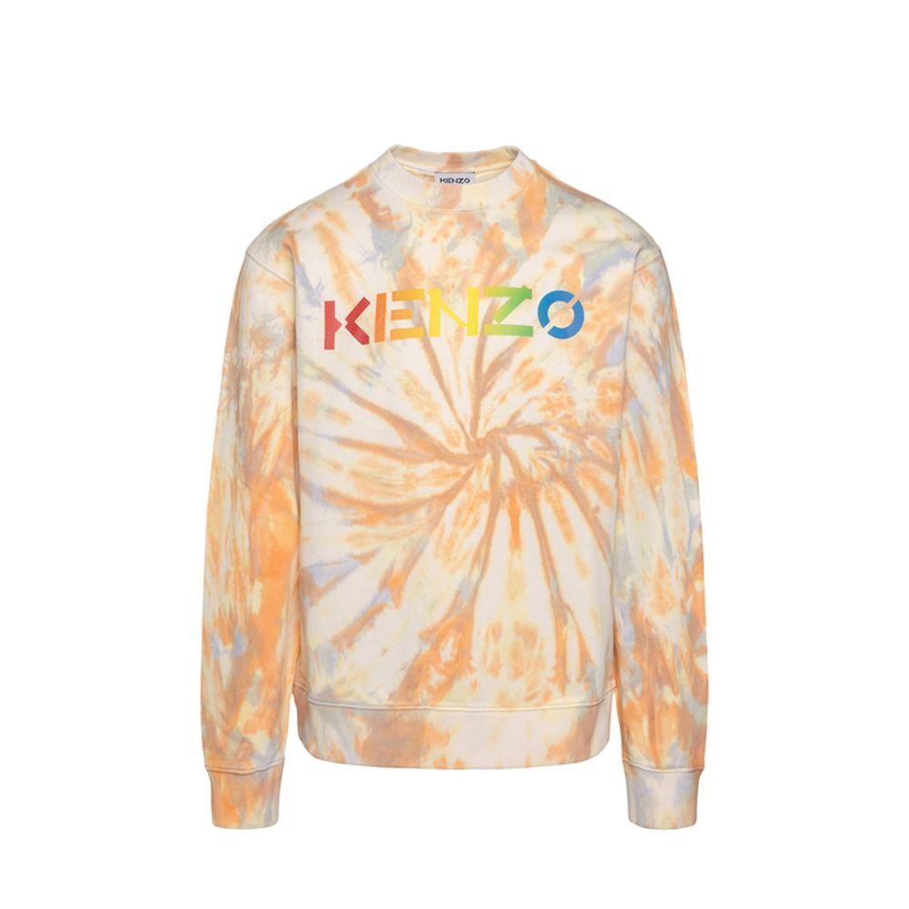 Kenzo Orange Cotton Sweatshirt for Men