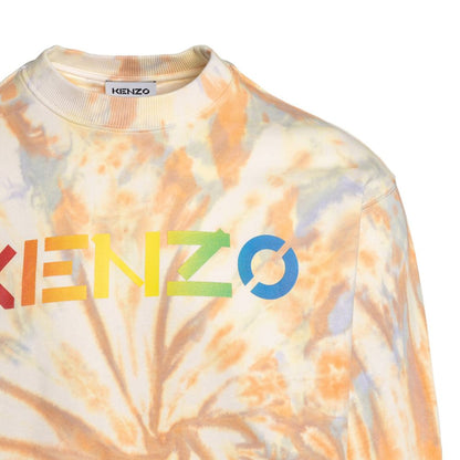 Kenzo Orange Cotton Sweatshirt for Men