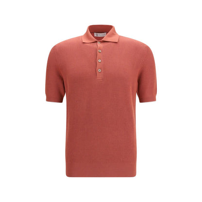 Brunello Cucinelli Multicolor Cotton Polo Shirt - Timeless Elegance