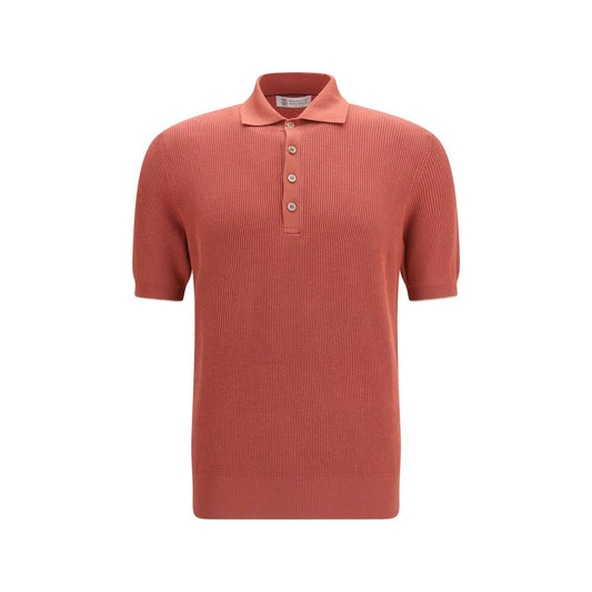 Brunello Cucinelli Multicolor Cotton Polo Shirt - Timeless Elegance
