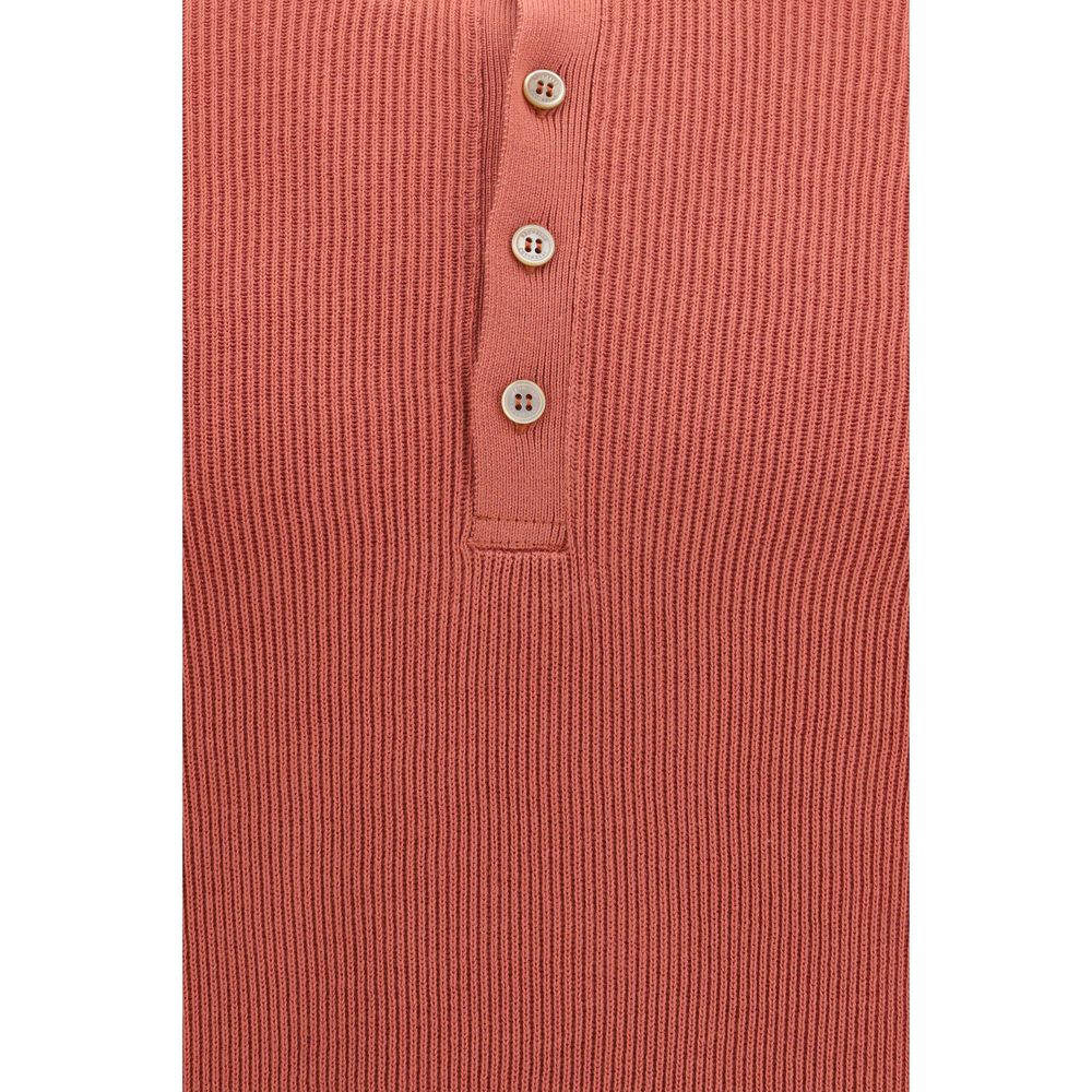 Brunello Cucinelli Multicolor Cotton Polo Shirt - Timeless Elegance