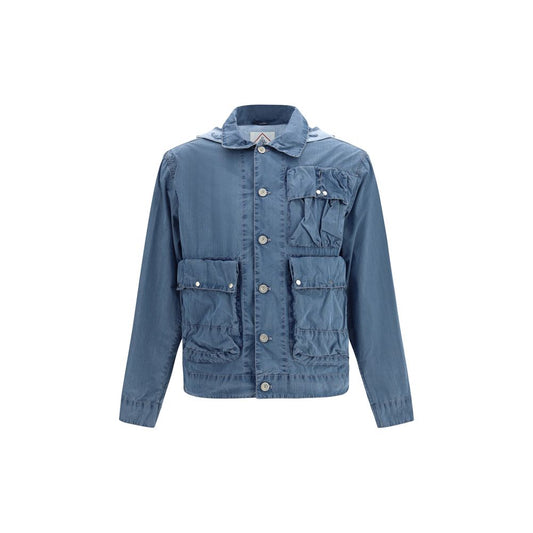C.P. Company 50 Fili Indigo Bleached Goggle Jacket