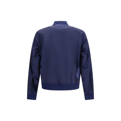 C.P. Company Blue Polyamide Bomber Jacket
