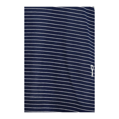 AMI Paris Blue Cotton Tank Top - Timeless Striped Elegance