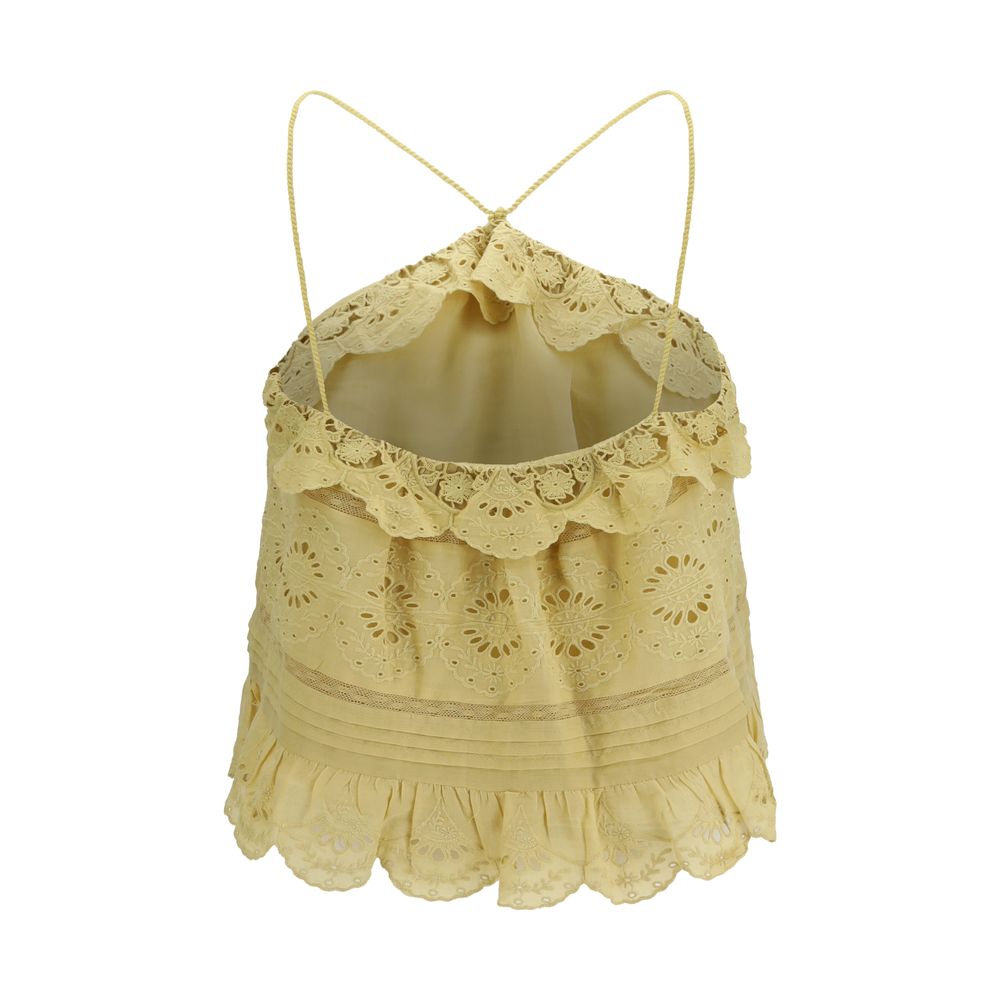 Marant Étoile Prisha Ruffle Top