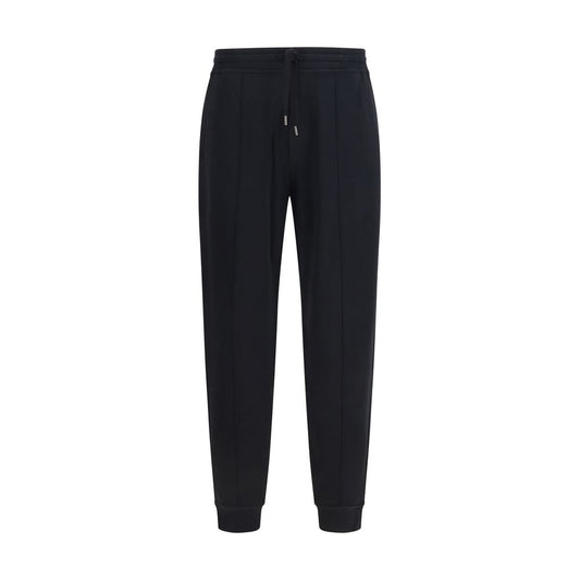 Brunello Cucinelli Black Cotton Joggers - Elevate Your Casual Wardrobe