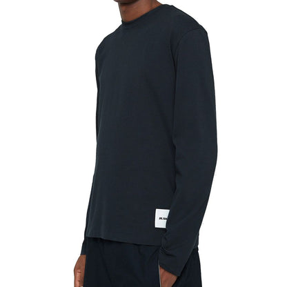 Jil Sander White Cotton Long Sleeve T-Shirt Pack