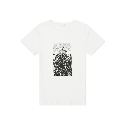 Celine White Cotton T-Shirt for Men