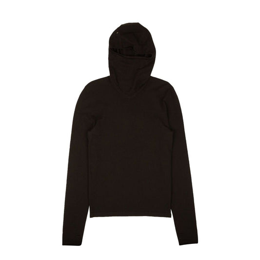 Bottega Veneta Black Cashmere Hoodie for Men