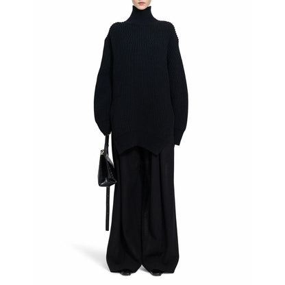 Jil Sander Black Wool Turtleneck for Women