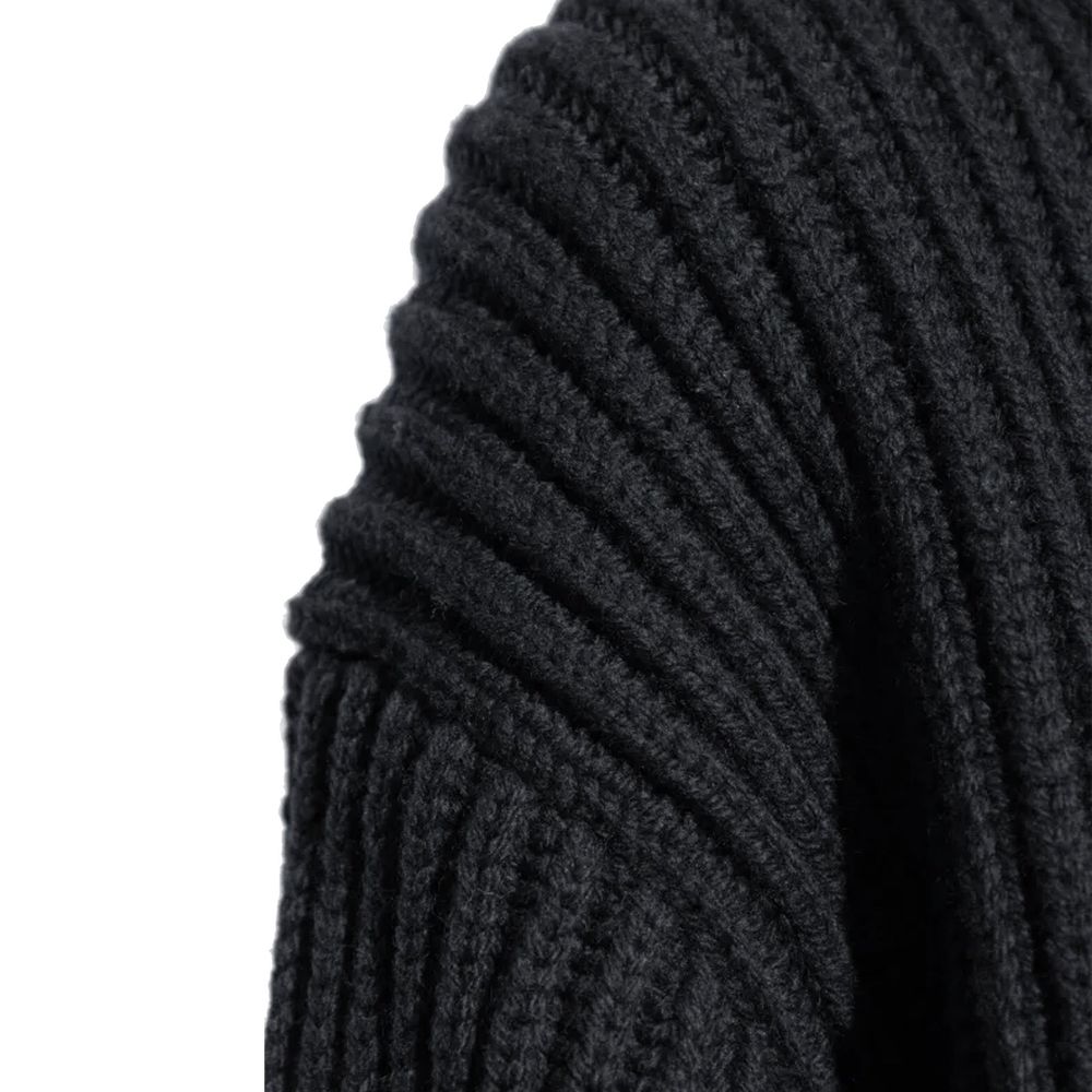 Jil Sander Black Wool Turtleneck for Women