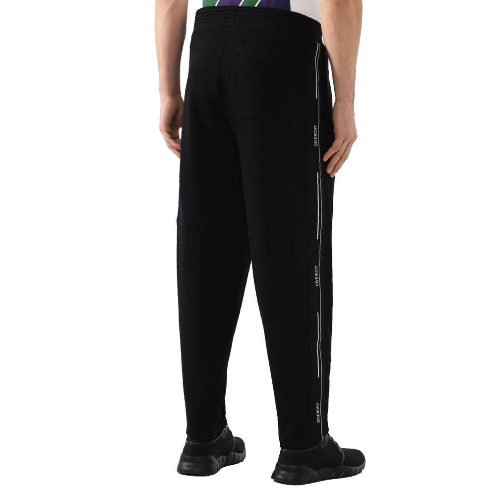 Givenchy Black Cotton Joggers: Elevate Your Workout Aesthetics