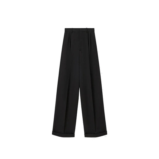 Loewe Black Cotton Casual Pants for Women