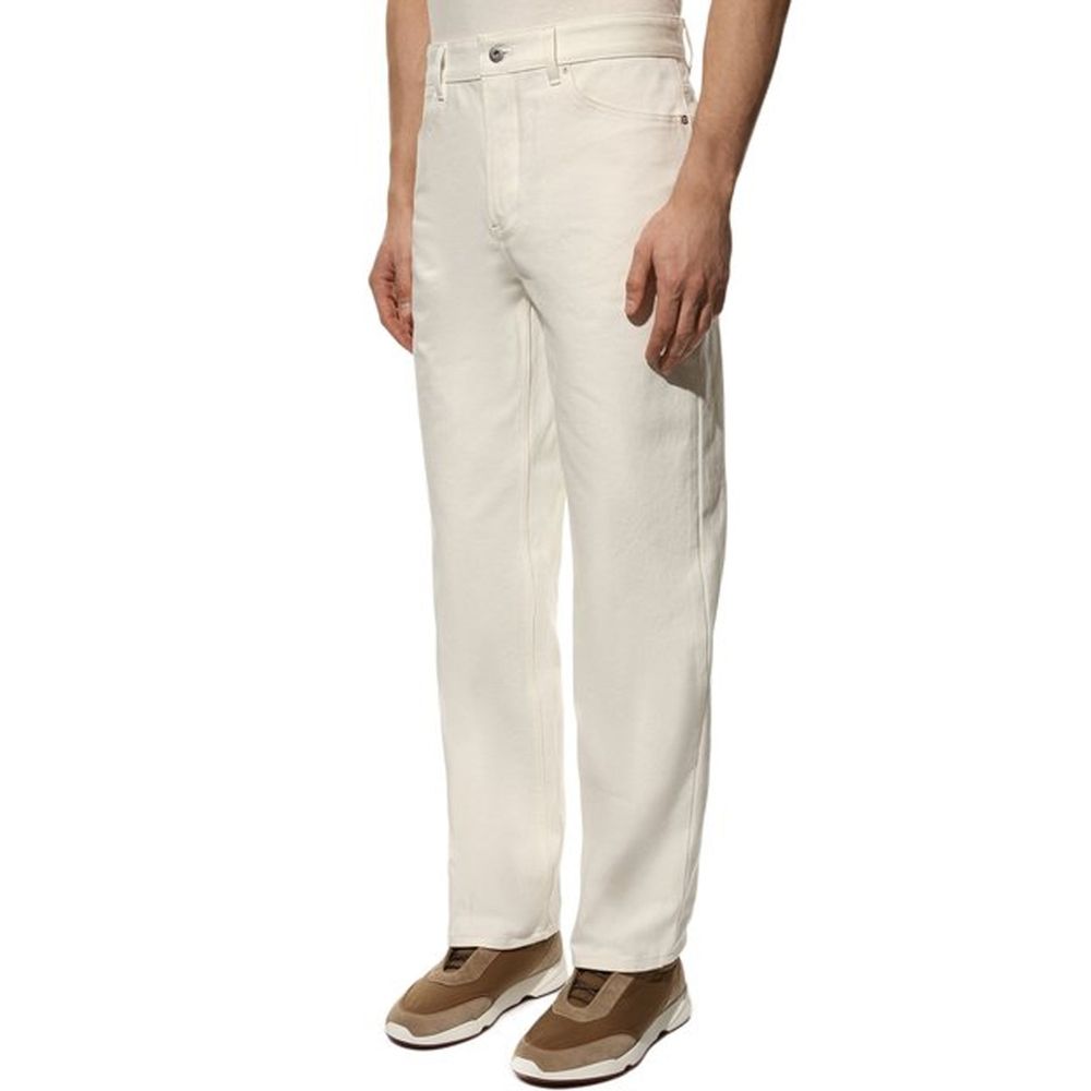 Jil Sander White Cotton Jeans Denim for Men