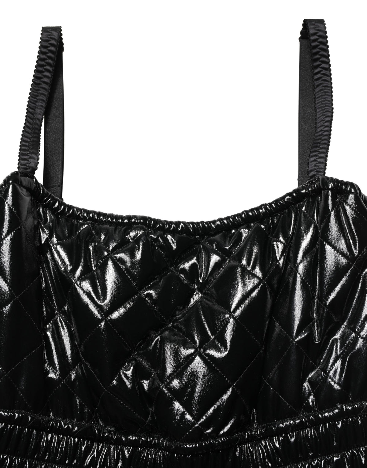Dolce & Gabbana Black Vinyl Jumpsuit