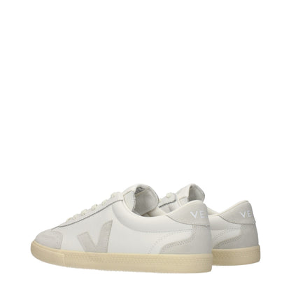Veja Blue Leather Sneakers