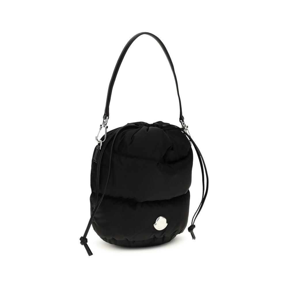 Moncler Black Caradoc Bucket Bag - Contemporary Luxury Accessory