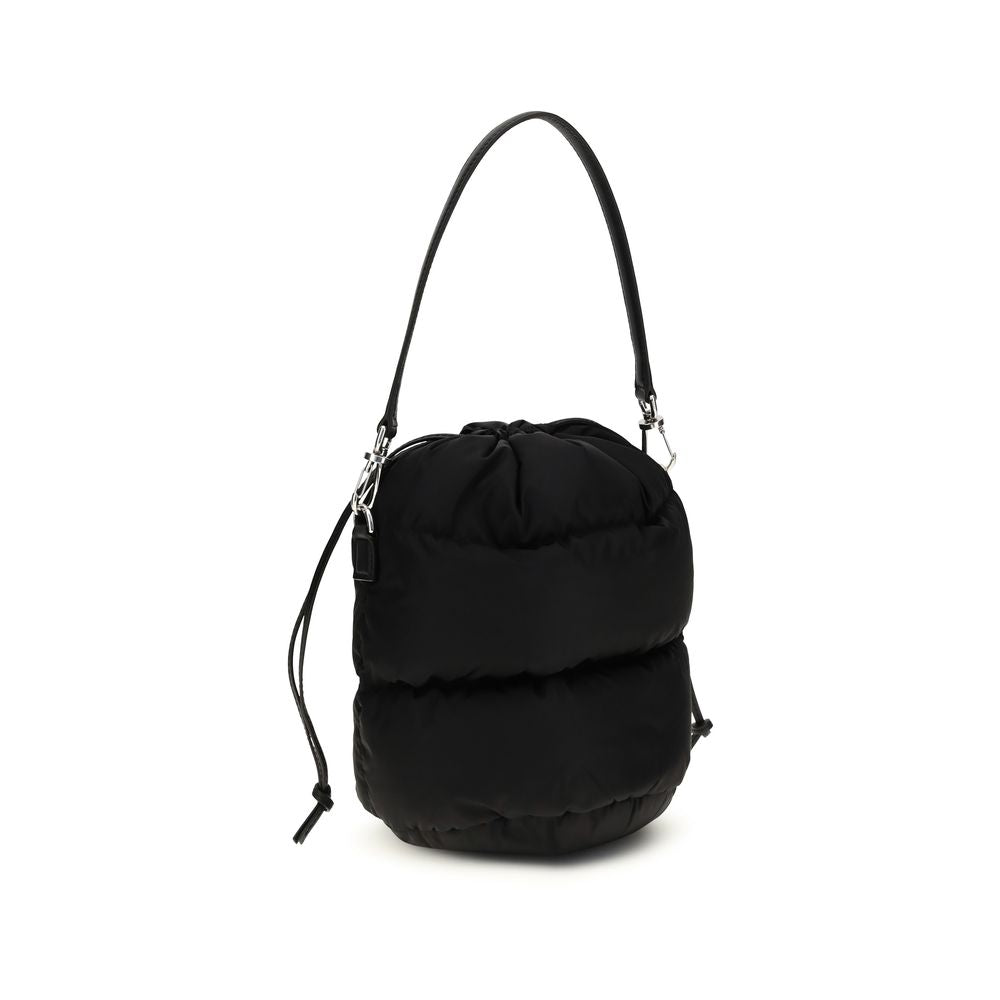 Moncler Black Caradoc Bucket Bag - Contemporary Luxury Accessory