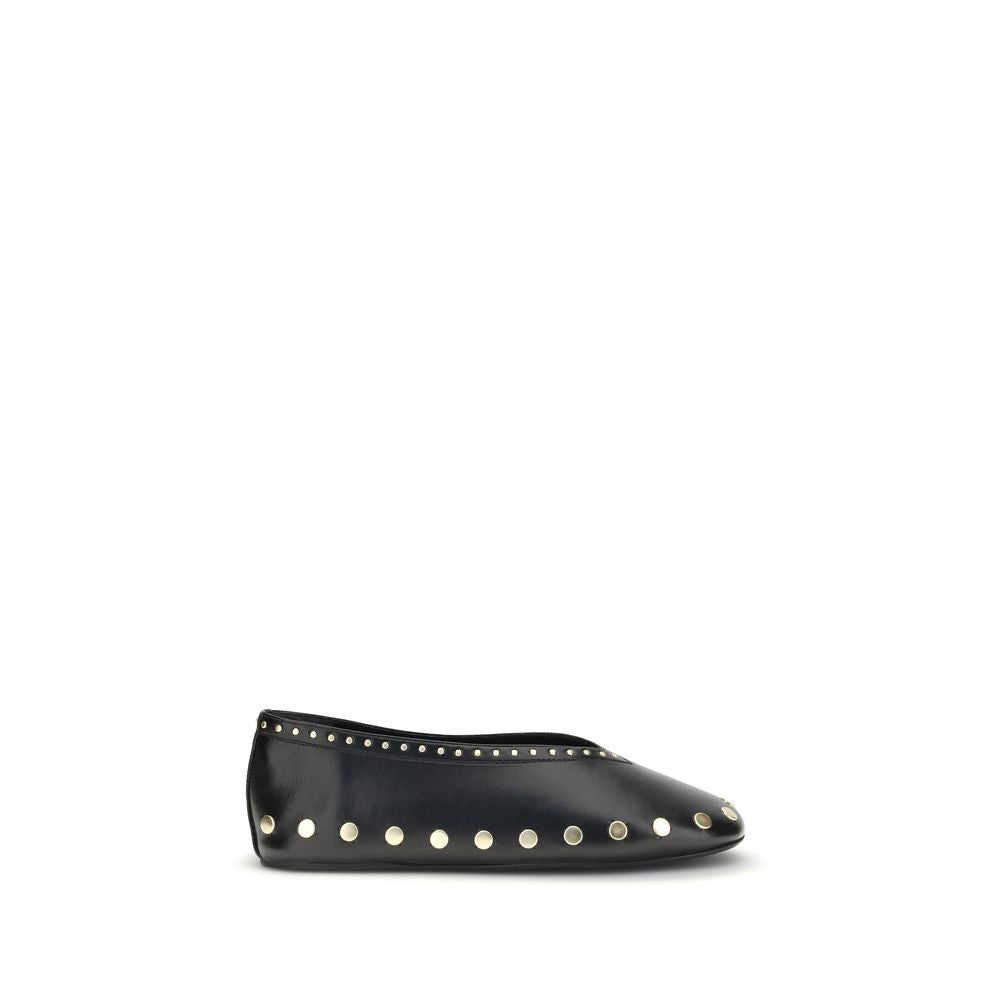 Ganni Black Jenny Ballerinas - Effortless Elegance