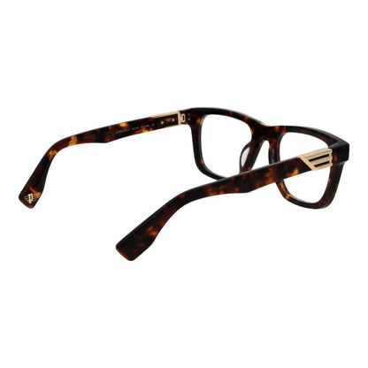 Police Men's Brown Demo Lens Optical Frames - Square Style
