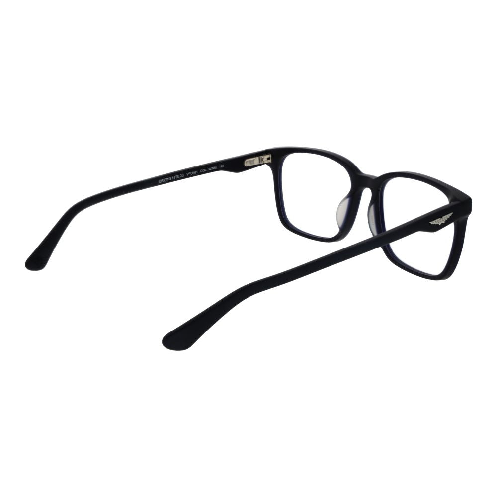 Police Men's Optical Glasses – Blue Full-Rim Frame, 55mm