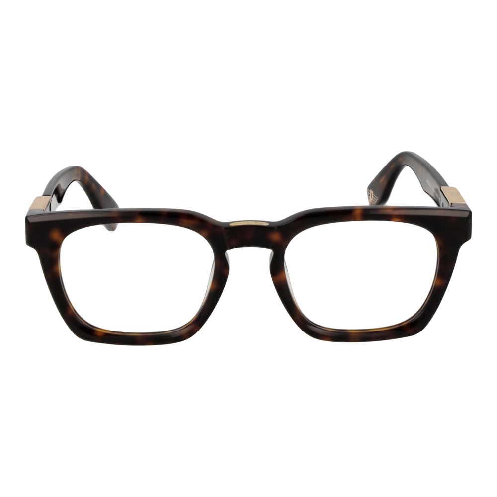 Police Men’s Optical Glasses – Brown Square Frame, 53mm