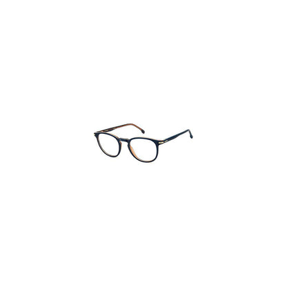 Carrera Unisex Black Acetate Glasses – Round Full-Rim Frames
