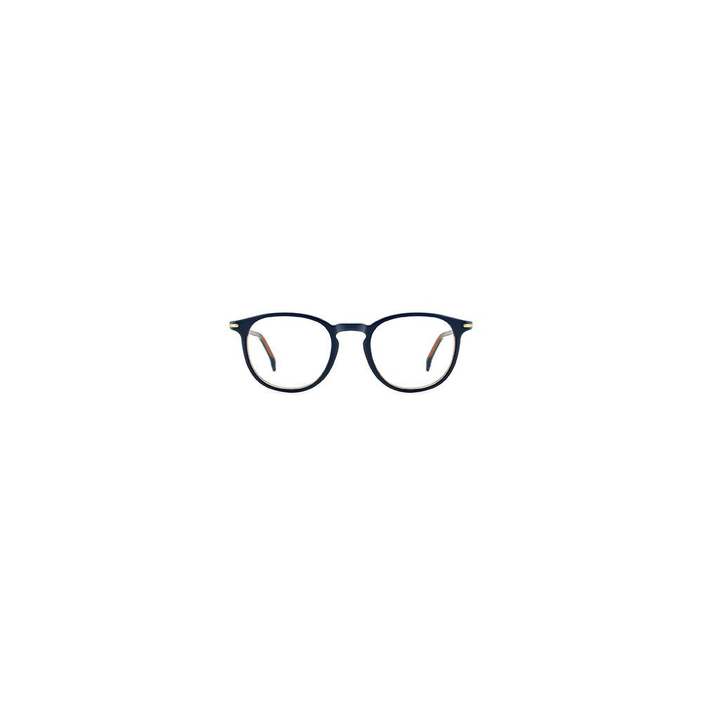 Carrera Unisex Black Acetate Glasses – Round Full-Rim Frames
