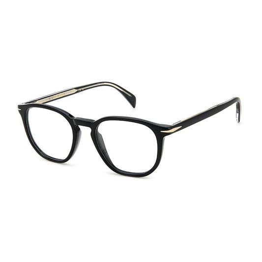 David Beckham Men’s Optical Glasses – Black Round Frame