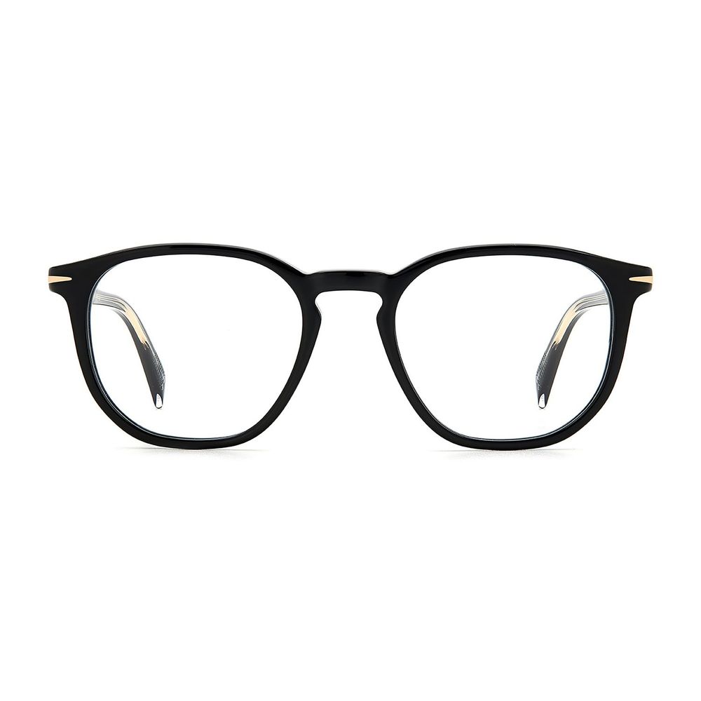 David Beckham Men’s Optical Glasses – Black Round Frame