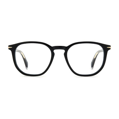 David Beckham Men’s Optical Glasses – Black Round Frame