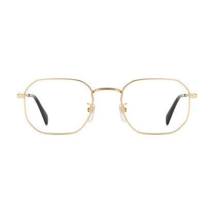 David Beckham Men's Gold Square Optical Glasses - Demo Lens Frames