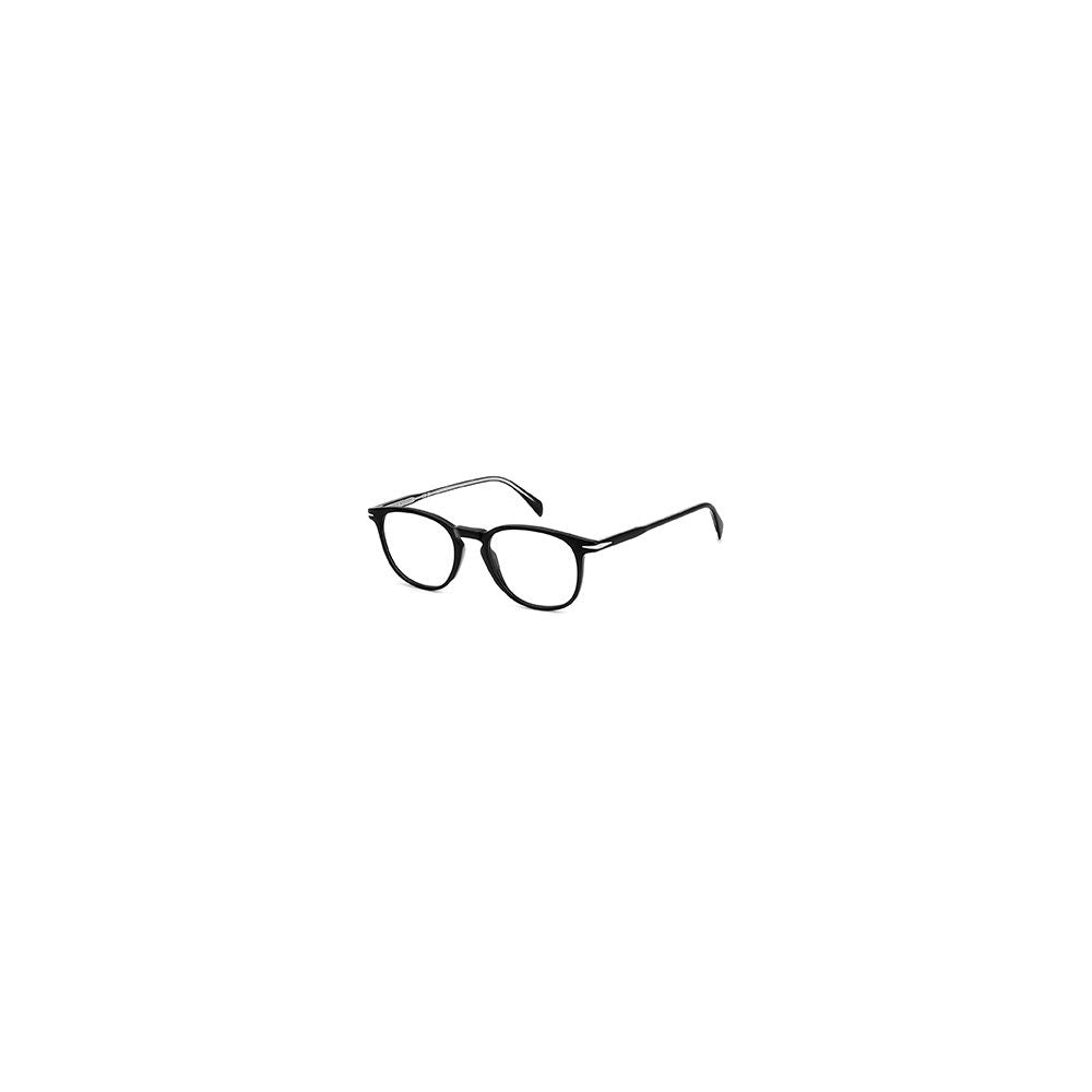 David Beckham Men’s Optical Glasses – Black Round Frame