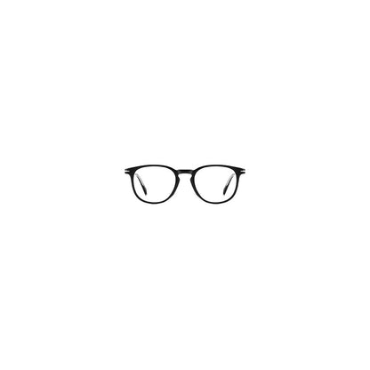 David Beckham Men’s Optical Glasses – Black Round Frame