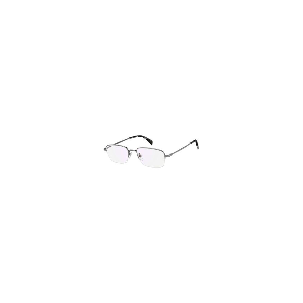 David Beckham Men's Optical Glasses – Gunmetal Half-Rim Frame
