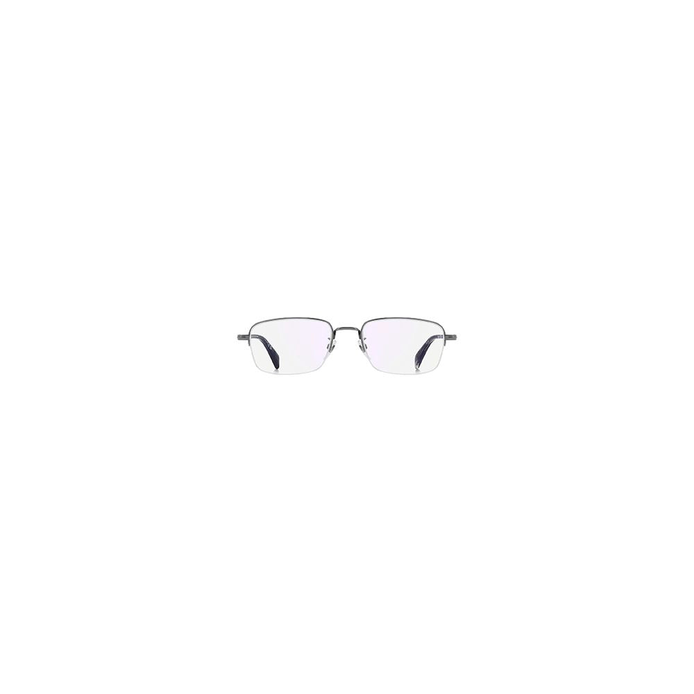 David Beckham Men's Optical Glasses – Gunmetal Half-Rim Frame
